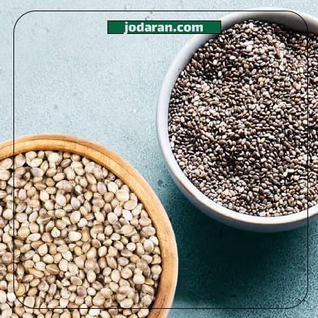 فرق دانه چیا و کینوا